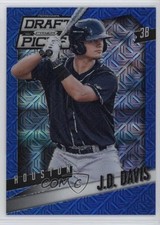 2014 Panini Prizm Perennial Draft Picks Blue Mojo Prizm 75/75 JD Davis #50 y0i