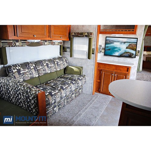 Mount-It! Locking RV TV Mount with Dual Wall Plates & Quick Release | Full Mo... - Picture 2 of 9