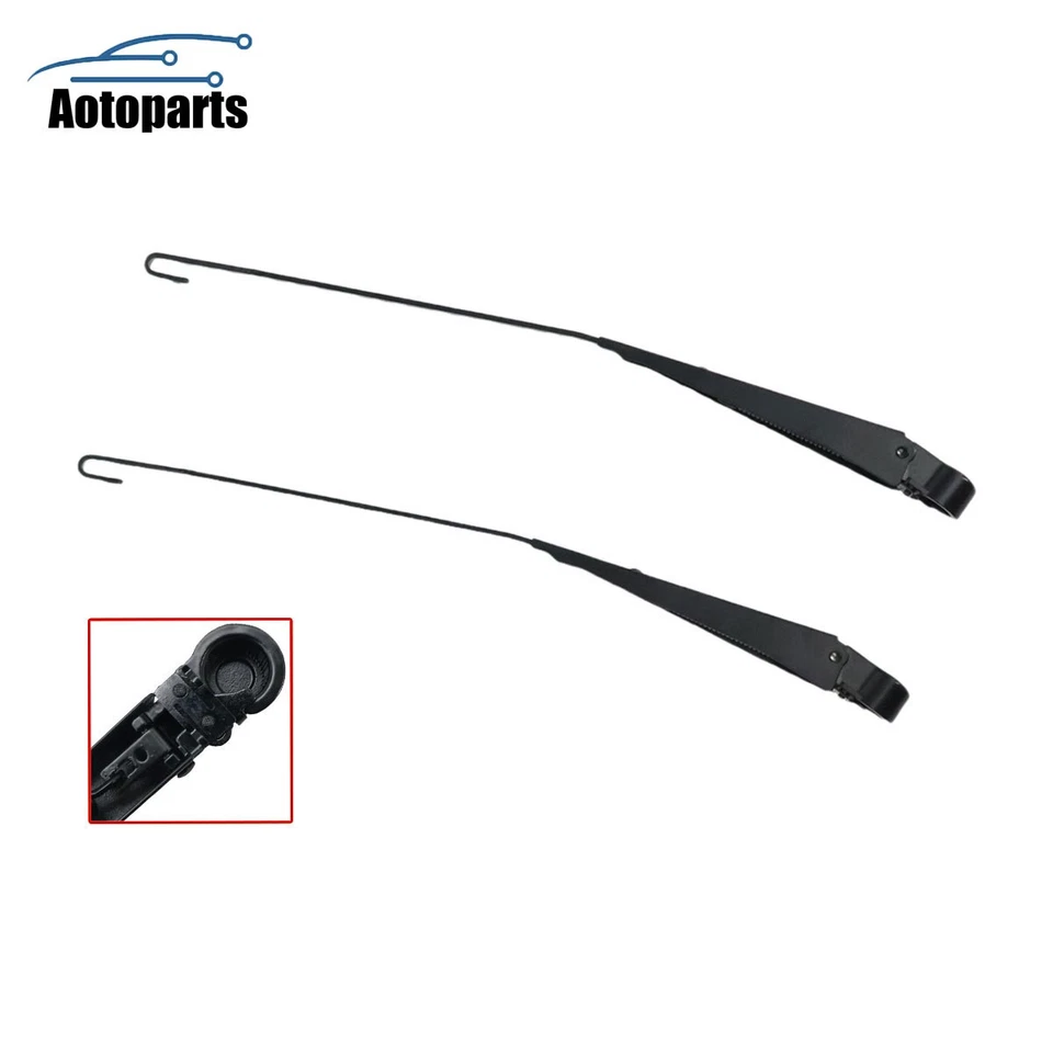 Juego de pares de brazos limpiaparabrisas delanteros para camioneta Ford Bronco serie F Foto 4 de 4