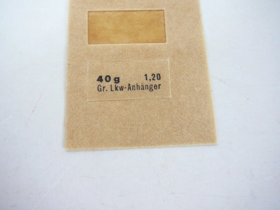 WIKING Restposten OPS, für Anhänger Typ 7, Saure Nr. 527, sehr rar, nur 1965 - Bild 2 von 4