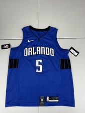 Nike Orlando Magic Paolo Banchero 5 Statement Jersey Size XL 52 120 NWT Blue