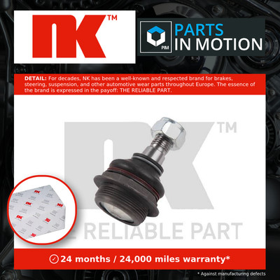 Ball Joint fits CITROEN BERLINGO B9 Lower Outer 2013 on Suspension NK 364053 New