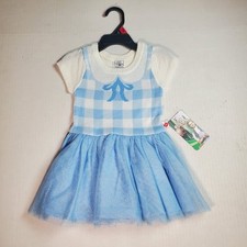 Vestido Suéter Dorothy Cosplay El Mago de Oz Talla 18M Disfraz Nuevo 🌈