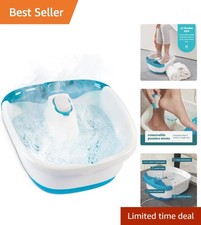 Luxury Foot Spa Massager with Splash Guard  Heated Function - Ultimate Comfort