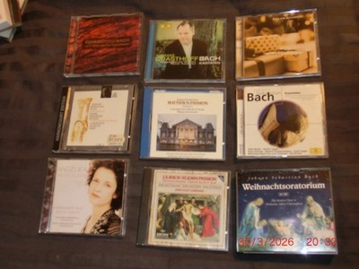 J. S. BACH 9 klassik-cds