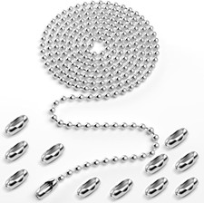 120-inch Ceiling Fan Pull Chain, Pull Chain Extension for Ceiling Fans and Light
