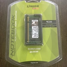 Kingston PC2-5300 1GB SO-DIMM 667 MHz DDR2 SDRAM Memory (KVR667D2SO/1GBR)