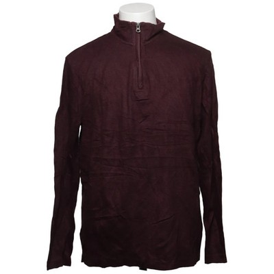 Chaps, Sweatshirt, Größe: L, Rot, Baumwolle, Flanell, Herren #1n7