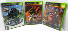 Xbox Halo Bundle Halo, Halo 2, Halo 2 Multiplayer Map Pack Completo CIB Testato