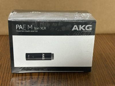 AKG PAE M Phantom Power Adapter 3 pin XLR 3165H00150
