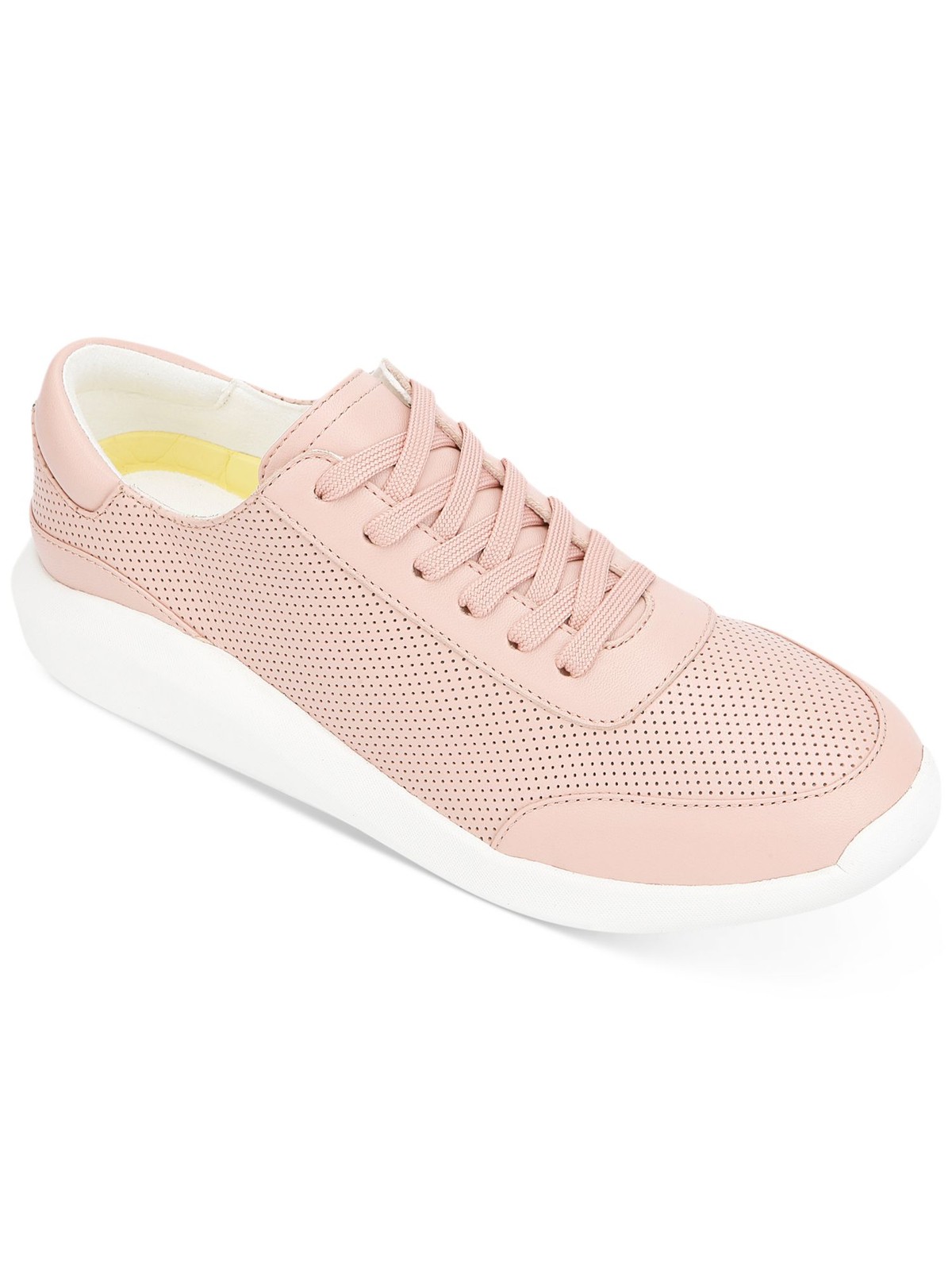 KENNETH COLE NEW YORK Женские розовые кожаные спортивные кроссовки на танкетке Mello Toe 8 7190₽