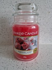 Yankee Candle Large Jar 623g Roseberry Sorbet