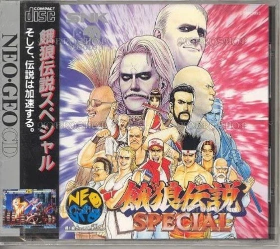 Neo Geo CD NTSC-J (Japan) Fatal Fury Special Video Games for sale