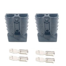 daier 2Pcs Battery Quick Connector Kit 50A Plug Connect Disconnect Winch Trailer