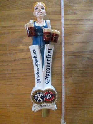 Beer Tap Hacker-Pschorr Octoberfest Blonde Handle EUC