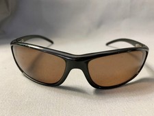 Hobie Napa Men's Black Frame Polarized Wrap Sunglasses Brown Lens 64-16-120mm