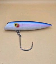 Vintage Tomic Canadian Large 6" Fishing Lure w/ Single Large Hook 