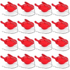 Water-saving 3" Toilet Flapper Replacement - 16 Pcs