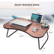 Laptop Stand for Bed ,Portable Lap Desk,23.8" 15.8" 10"