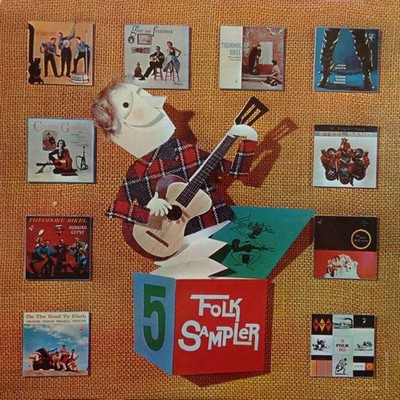 Various, Folk Sampler 5, (LP, Comp, Mono, Smplr), NM or M-, 4228267827