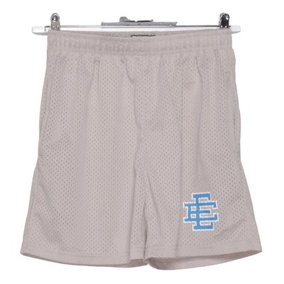 Eric Emanuel, Basketball Shorts, Größe: L, Grau, Einfarbig, Mesh, Herren #wSC