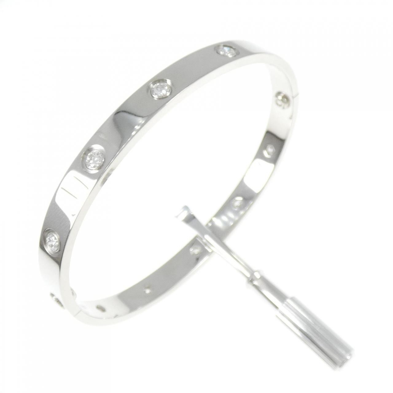 Authentic Cartier Love Bracelet 10P Diamond Model 2700040275274