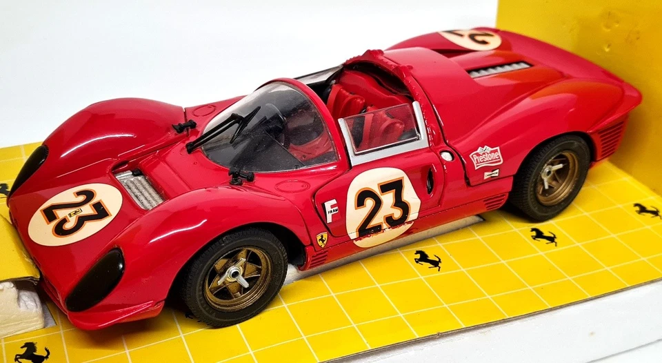 Jouef 1/18 Ferrari 330 P4 Winner Daytona 1967 #23 Diecast Model Car - Image 3 of 4