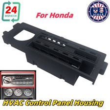 Ac Climate Control Heater Hvac Housing Black For Honda Crx Dx Hf Si 1988-91