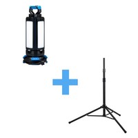 Hedi Arbeitsleuchte Led-Sun 200W 24000 Lumen AL200LED + Stativ FüR Led-Sun 9114