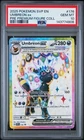 Pokémon UMBREON ex Black Star Promo Premium Figure Coll. #176 ENG ~ PSA 10
