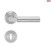 Karcher TüRdrüCker-Rosetten-Garnitur ER31 Tasmania Edelstahl Matt Bb TüRgriff