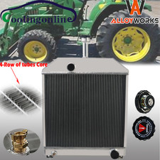 4-ROW RADIATOR FITS FORD TRACTOR 445D 455 455C 555C 555D 565D 655C #E7NN8005DA