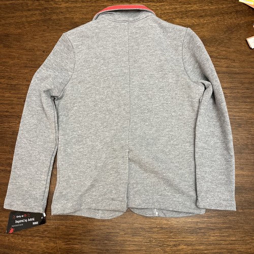 Girls' Astrid from Beetlejuice School Blazer - Charcoal Gray Size S 6/7 - Picture 9 of 10