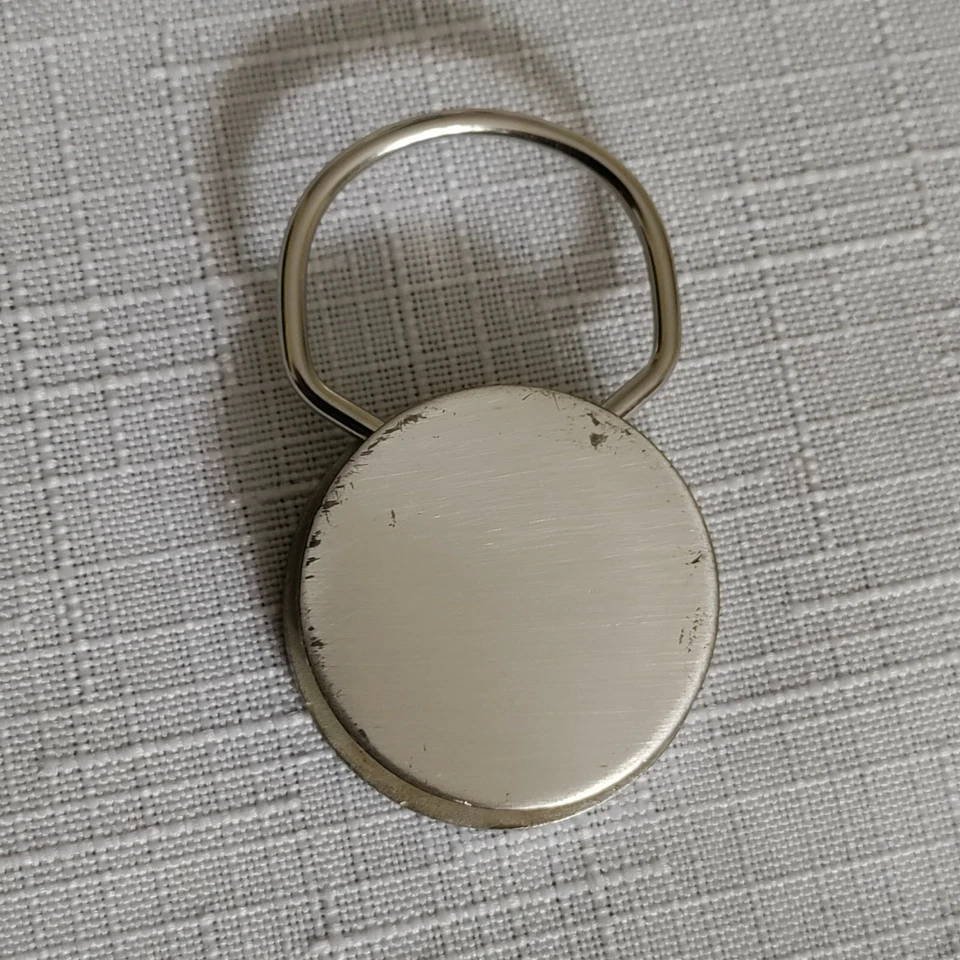 Vintage Pillsbury Collectible Key Chain Silver And Blue - Image 4 of 4