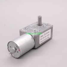 DC6V12V 24V JGY370 Turbo Worm Gear Motor Full Metal Gearbox Large Torque Turbine