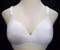 Warner's 1269 Cloud 9 Wire Free Contour Bra 38b White Warner's 1269 Cloud 9 Wire Free Contour Bra 38b White