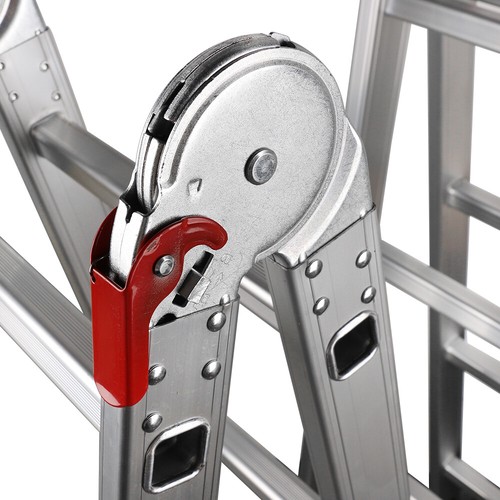 12 IN 1 Multi-Purpose Aluminium Combination Folding Ladder Foldable 4.7M Step - Picture 10 of 19
