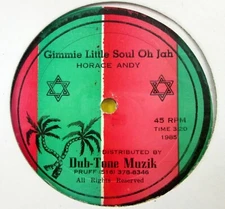HORACE ANDY/LEEVAN CLIFF Gimmie Little Soul Oh Jah SPLIT REGGAE 12" SEALED #8966