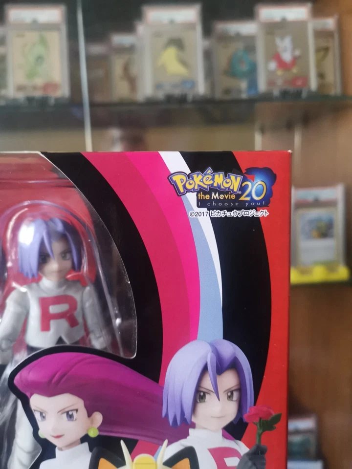 Pokemon Bandai S.H Figuarts 20 Aniversario Película Figura TEAM ROCKET NUEVO Sellado Foto 3 de 4