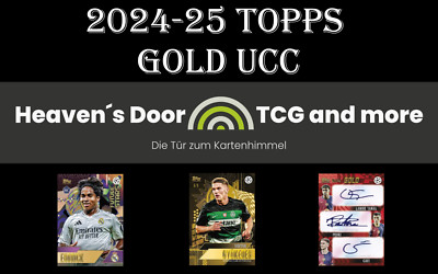 2024-25 Topps Gold UEFA Club Competitioins, Base & Inserts