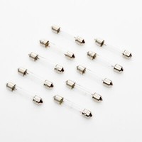 10 X 24V 125Ma 3W 0,125A / S6 6X36Mm Soffitte Miniaturlampe GlüHlampe Miniature