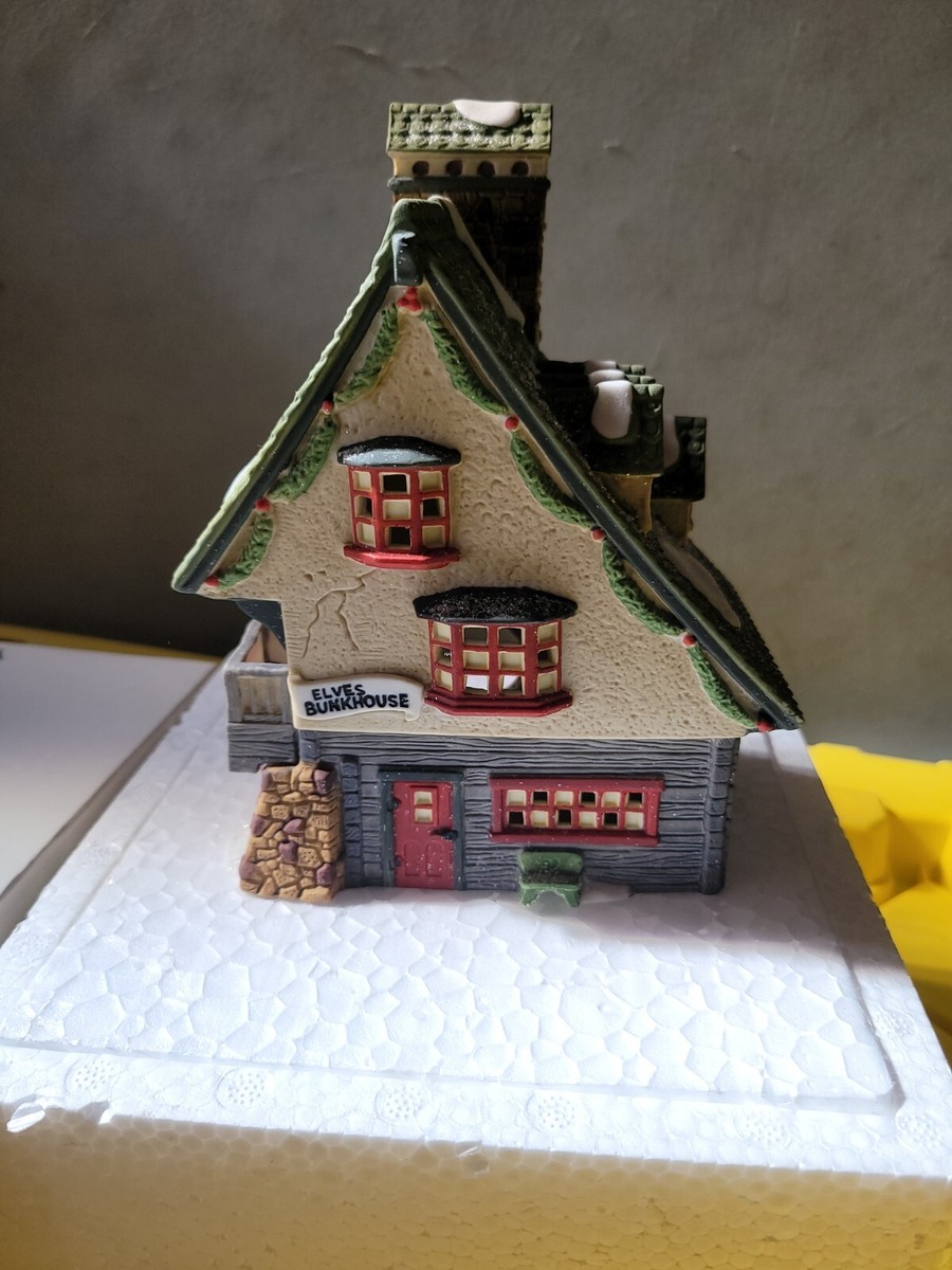 Dept 56 Elf Bunkhouse 5601-4 North Pole Series Heritage Village