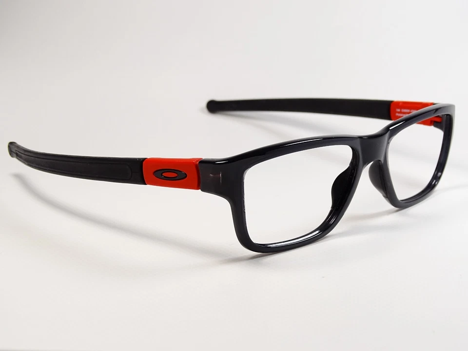 Oakley Marshal Black Red Eyeglasses Glasses Frames Shifter Leffingwell Port Bow Why - Image 4 of 4