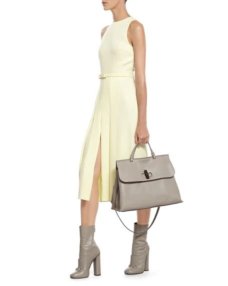 Robe cady mate jaune pâle Gucci originale : 1750, taille 44IT/10US
