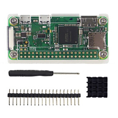 4 in 1 kit Acrylic Case for Raspberry Pi Zero 1.3/W with Heat sink G3JIW Hg.t2