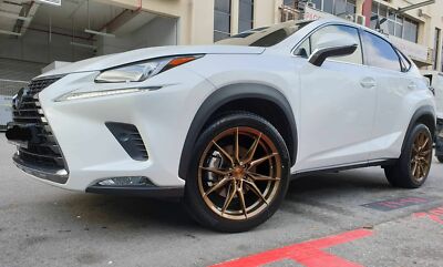 20” ROHANA RFX13 BRUSHED BRONZE WHEELS FOR LEXUS UX200 NX200 NX300