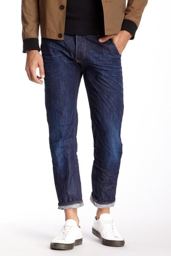 Slanted Pocket Slim Jeans MADE 