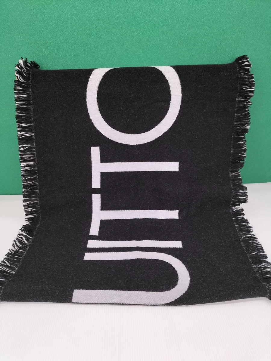LOUIS VUITTON M71580 Echarpe Team Black Scarf Cashmere Ex++ | eBay