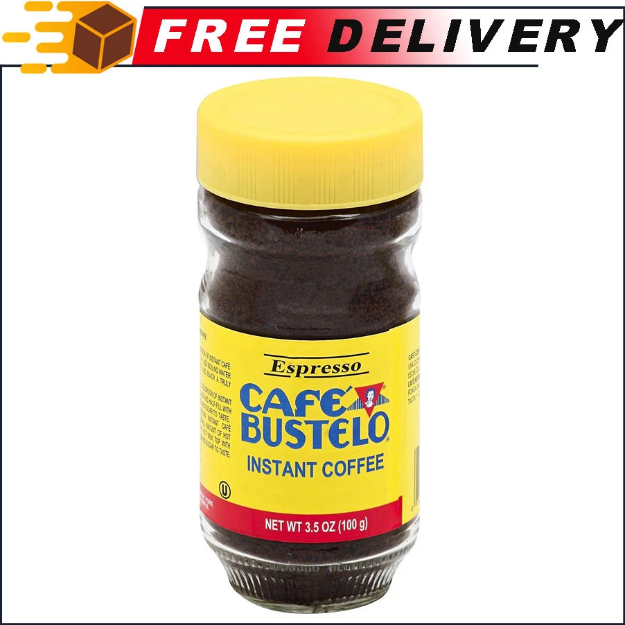 Cafe Bustelo, Espresso, Decaffeinated Instant Coffee, Oz