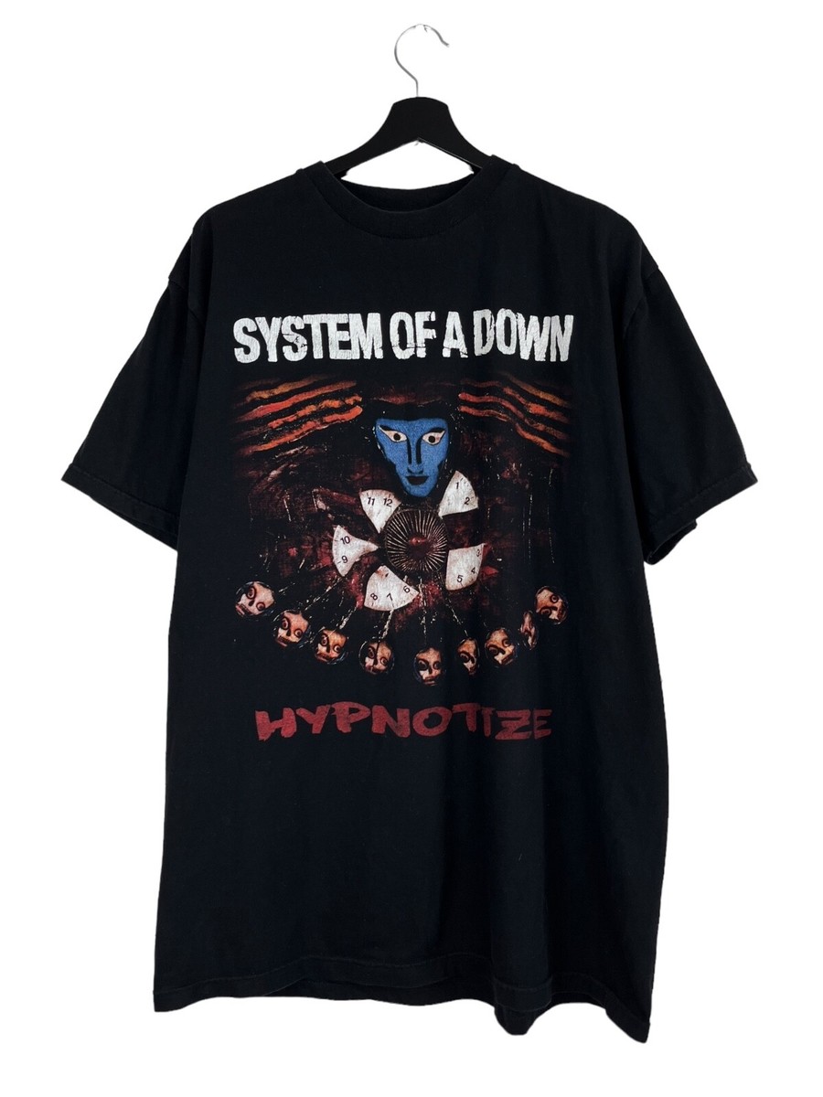 Vintage 90s System of a Down Tour Tee Black T-shirt | eBay